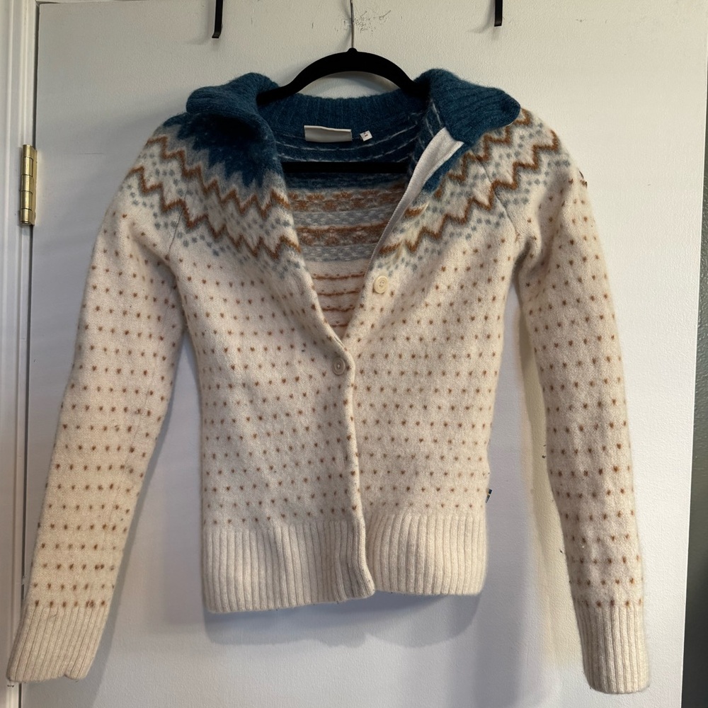 Fjallraven ovik wool sweater